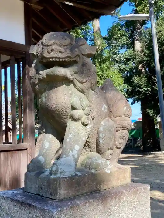 荒見神社の狛犬