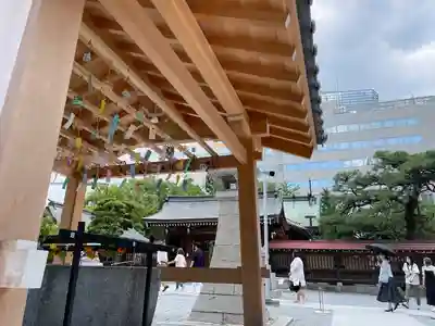 警固神社の手水舎