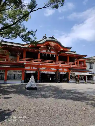 千葉神社の本殿・本堂