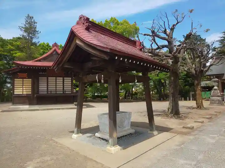 諏訪神社の手水舎