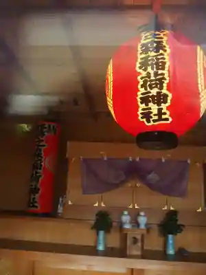 鷺之森稲荷神社の本殿・本堂