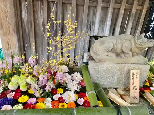 北野天満宮の手水舎