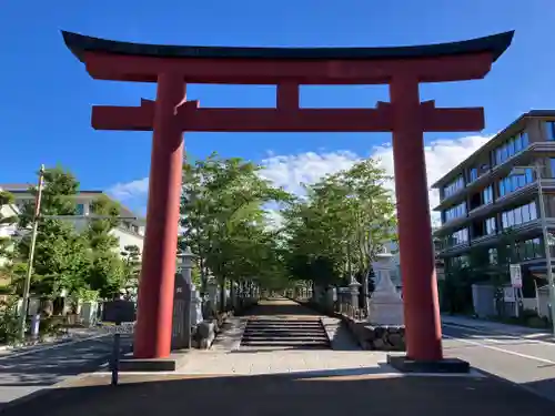 鶴岡八幡宮の鳥居