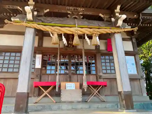 勝呂神社の本殿・本堂