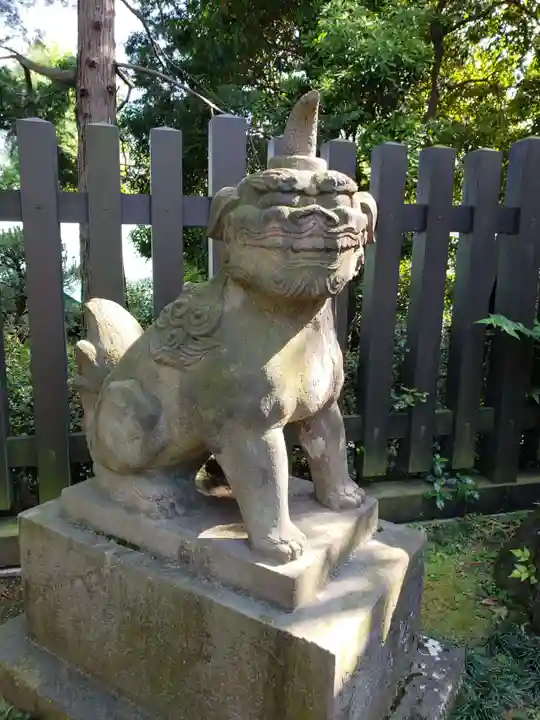 穴八幡宮の狛犬