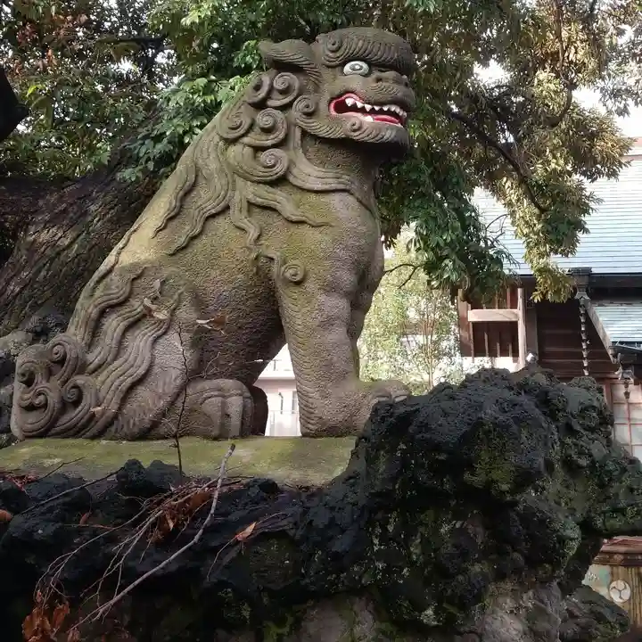 大杉天祖神社の狛犬