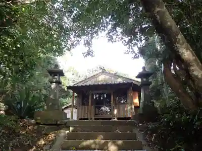 阿麻氐留神社の本殿・本堂