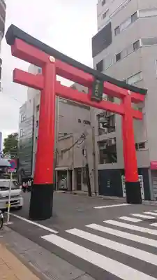 下谷神社の鳥居
