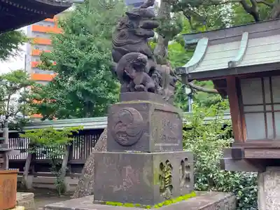 荏原神社の狛犬