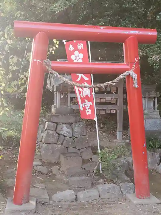 二宮赤城神社の末社・摂社