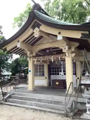 小木田神社の本殿・本堂