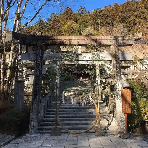 古峯神社の鳥居