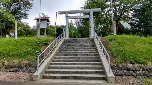 音江神社の鳥居