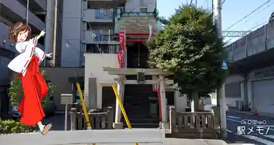 永倉稲荷神社の鳥居