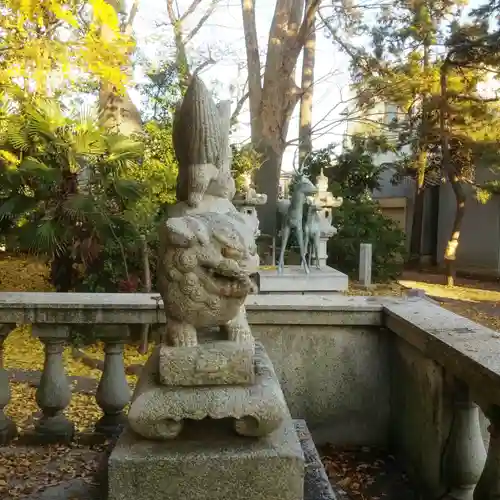 鹿島神社の狛犬