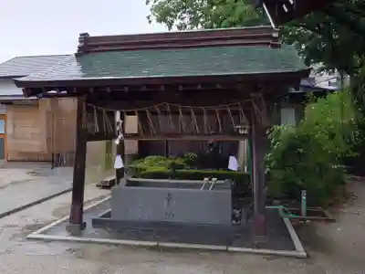 姪浜住吉神社の手水舎