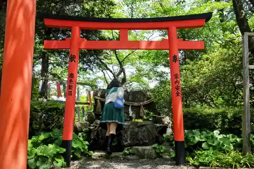伯耆稲荷神社の手水舎