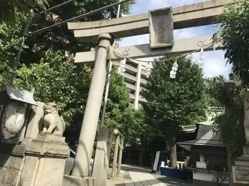 小野照崎神社の鳥居