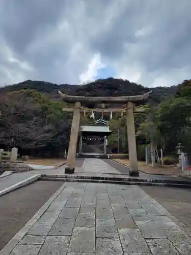 沼名前神社の鳥居