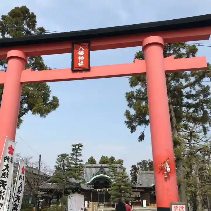 大垣八幡神社の鳥居