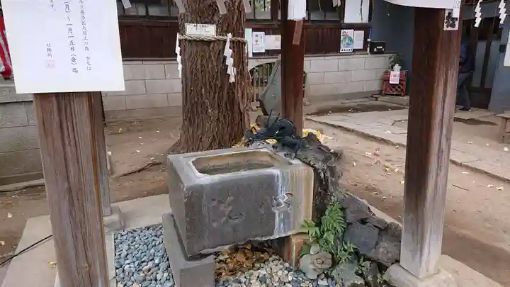 宇迦八幡宮の手水舎