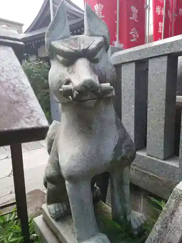 堀切天祖神社の狛犬