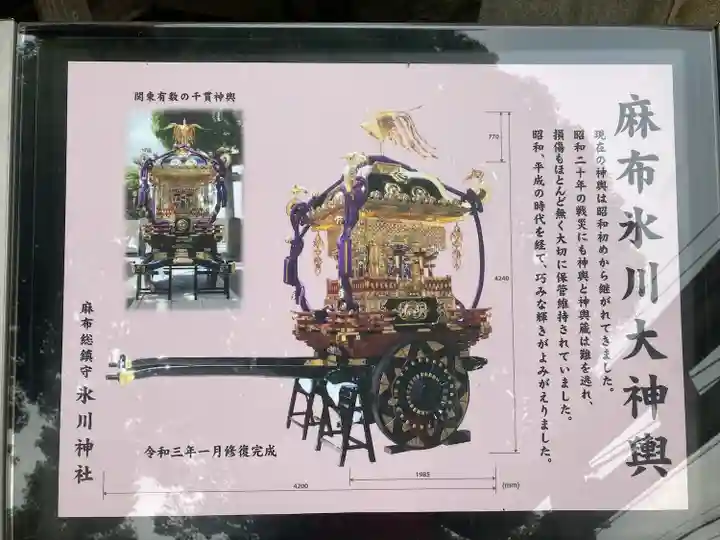 麻布氷川神社のその他建物