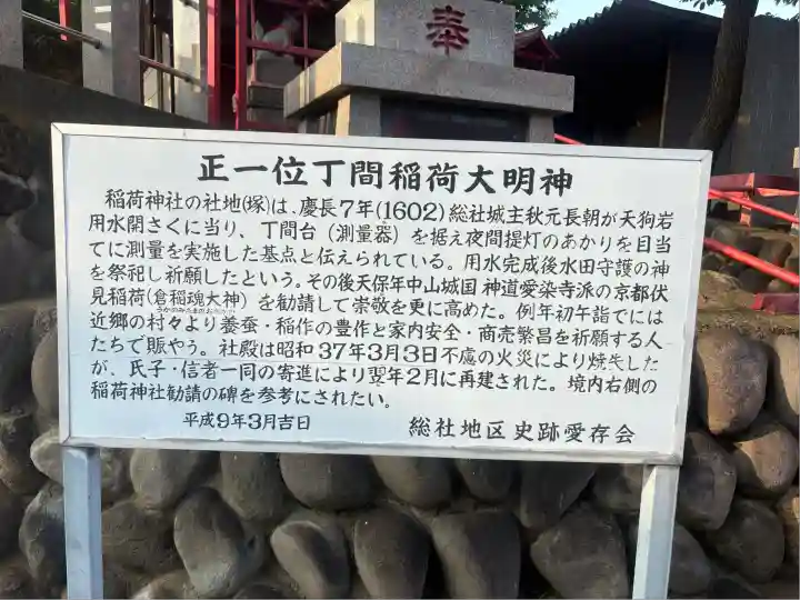 丁間稲荷神社(群馬県)