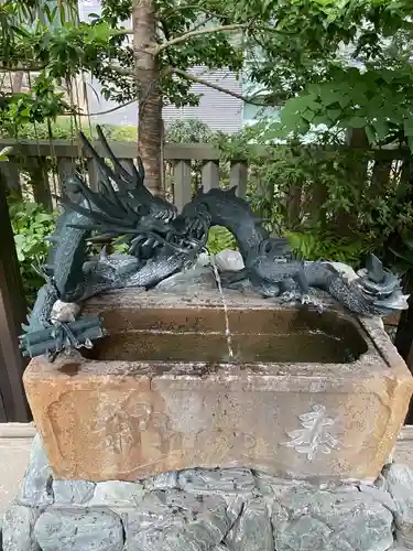  六本木天祖神社の手水舎