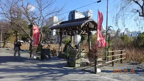 寛永寺不忍池弁天堂の手水舎