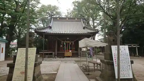 丸子山王日枝神社の本殿・本堂