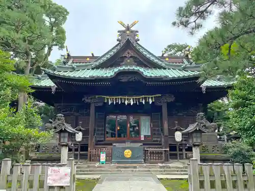 荏原神社の本殿・本堂
