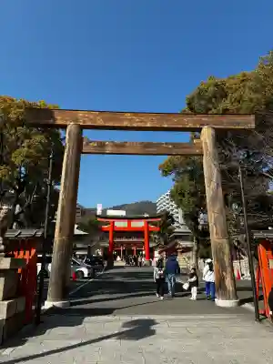 生田神社の鳥居