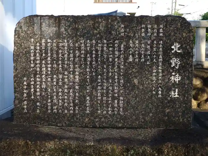 北野神社(岐阜県)