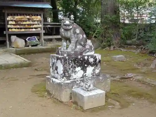 川津来宮神社の狛犬