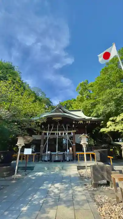 鎮守氷川神社の本殿・本堂
