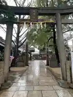 御幸森天神宮の鳥居