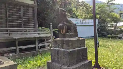 住三吉神社の狛犬