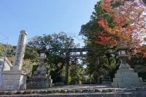 高山八幡宮の鳥居