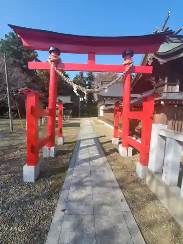 結城諏訪神社の鳥居