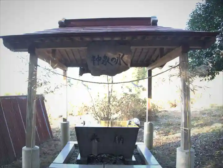 高瀬神社の手水舎