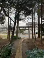 北向きの道祖神(千葉県)