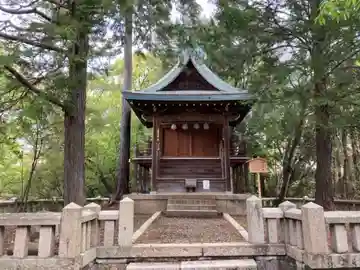 岡田神社の本殿・本堂