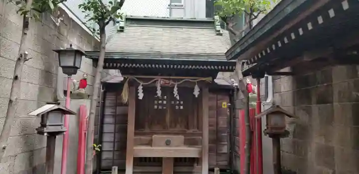 地付五社稲荷大明神の本殿・本堂