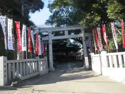 王子稲荷神社の鳥居