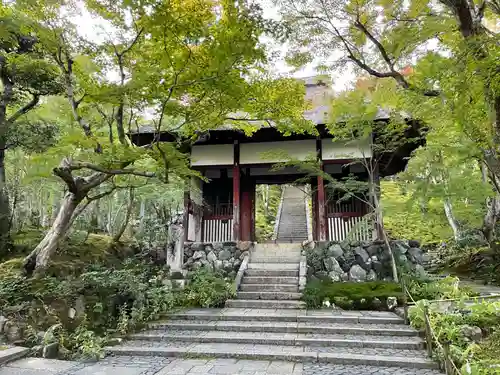 常寂光寺の山門