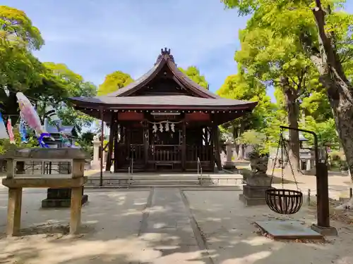 長良八劔社の本殿・本堂