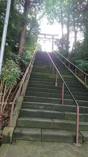 狭山八幡神社の鳥居