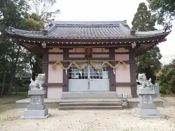 八幡社の本殿・本堂