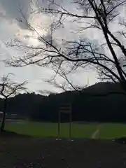 高峯神社の自然